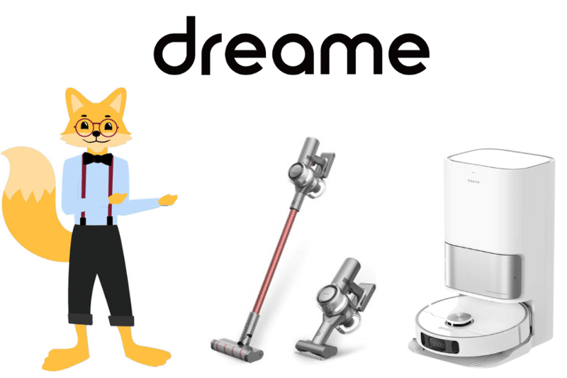 Smart Home Fox рассматривает робот-пылесос Dreame и беспроводной пылесос.